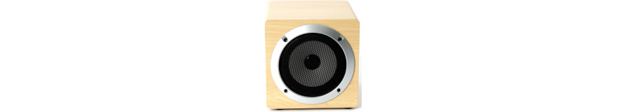 OMEGA SPEAKER OG60W HOUT-BRUIN 3″ 5W BLUETOOTH